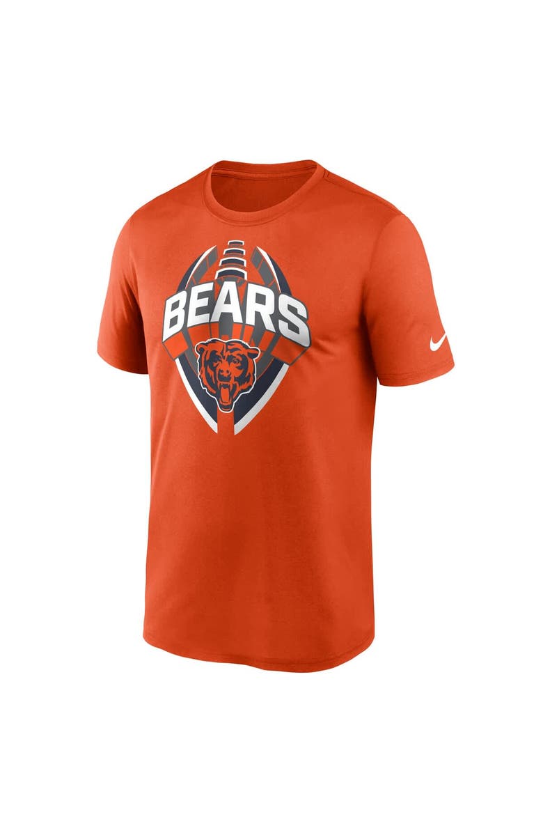 Nike Men's Nike Orange Chicago Bears Legend Icon Performance T-Shirt, Alternate, color, Orange