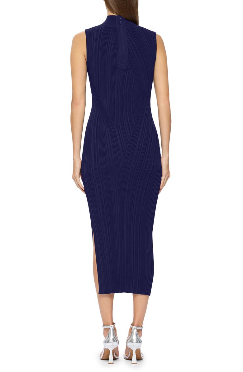 Herve Leger Sleeveless Knit Dress, Alternate, color,