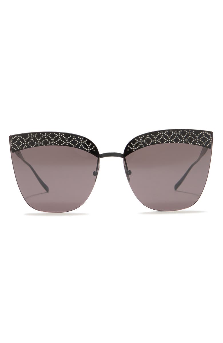 Alaïa Novelty 62mm Oversize Cat Eye Sunglasses, Main, color,