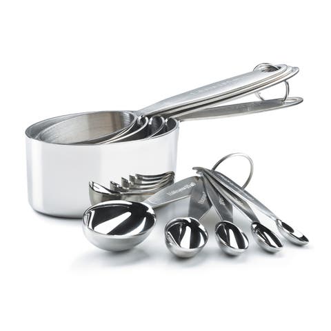 Stainless Steel Measuring Cup & Spoon Set