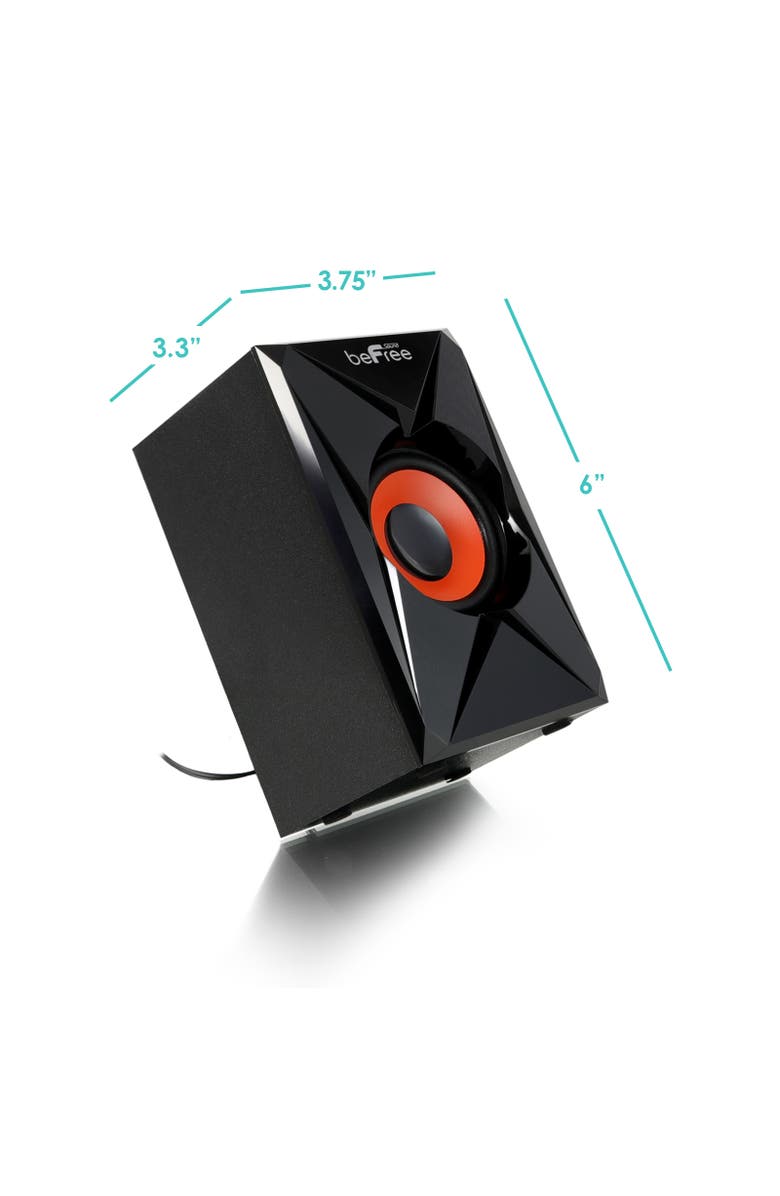 Befree Sound Bluetooth Surround Sound Speaker System with 5.1 Channels, Alternate, color, Orange