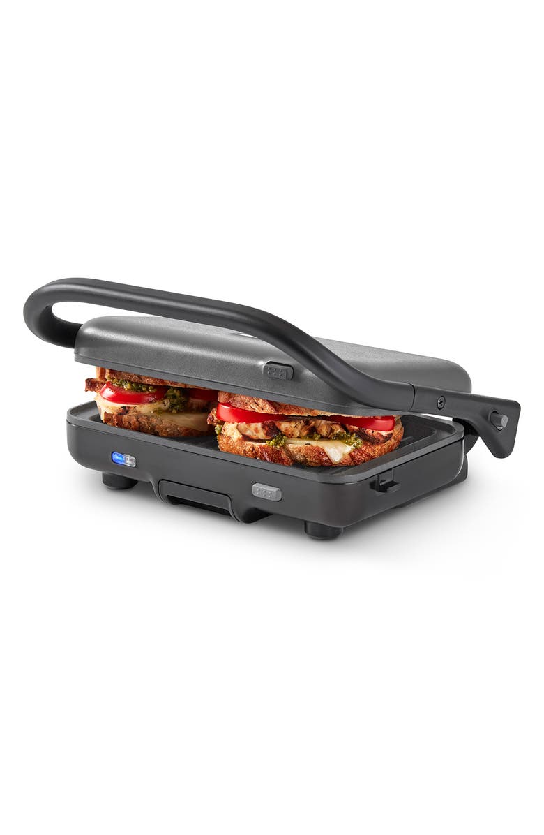 Dash Multi Plate 180 Grill, Alternate, color, Graphite