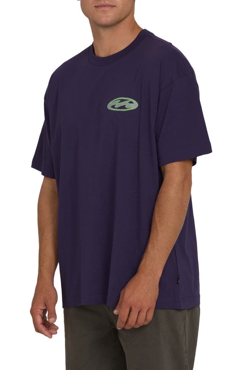 Billabong Bad Dog Tonedawg OG Graphic T-Shirt, Alternate, color, Purple Velvet