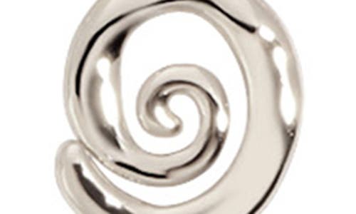 Ettika Aura Cultured Freshwater Pearl Swirl Charm Bracelet In Silver