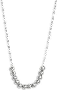 Nashelle Beaded Chain Choker Necklace