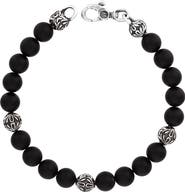 John Varvatos Men's Onyx Beaded Bracelet