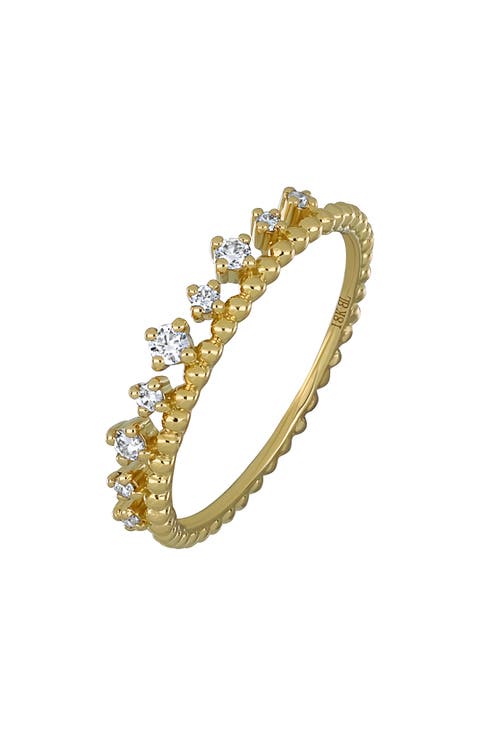 Mykonos Diamond Stacking Ring
