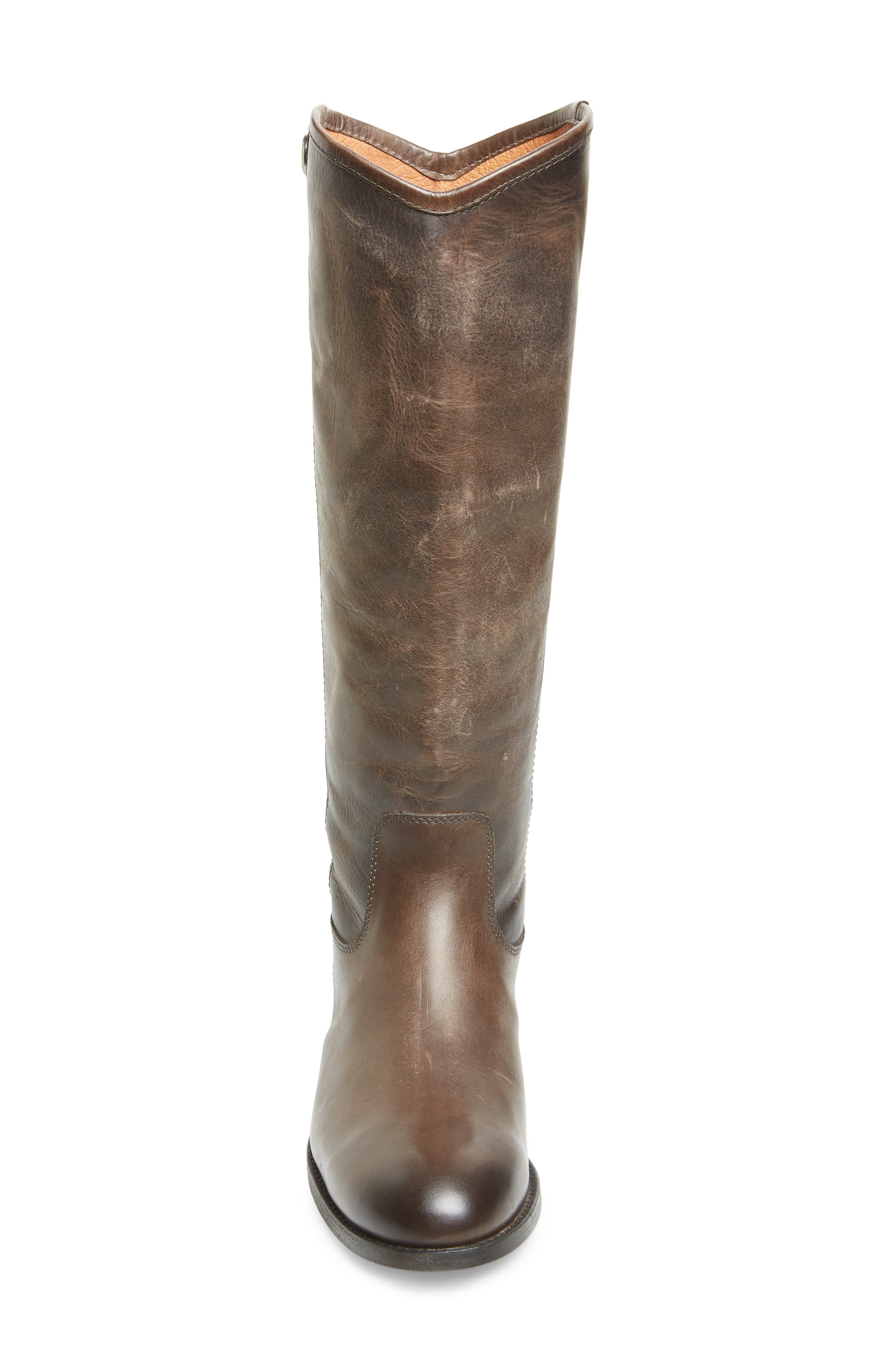 Melissa Button 2 Knee High Boot, Alternate, color, SLATE LEATHER