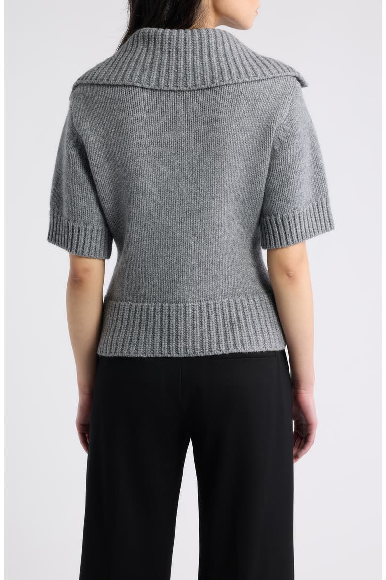 The Doll Wool Cardigan, Alternate, color, CHARCOAL HEATHER