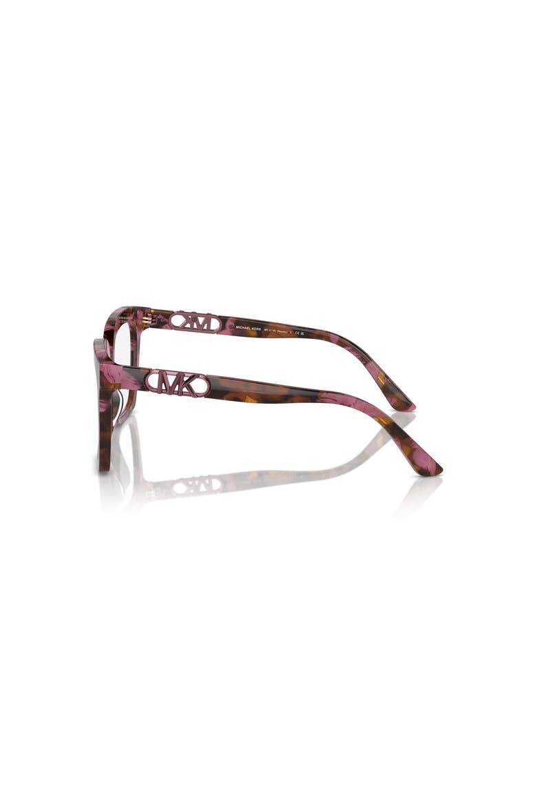 53mm Square optical glasses, Alternate, color, Brown