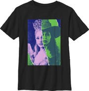 Wicked: For Good Boy's Wicked For Good Glinda and Elphaba Tonal Poster  Graphic T-Shirt