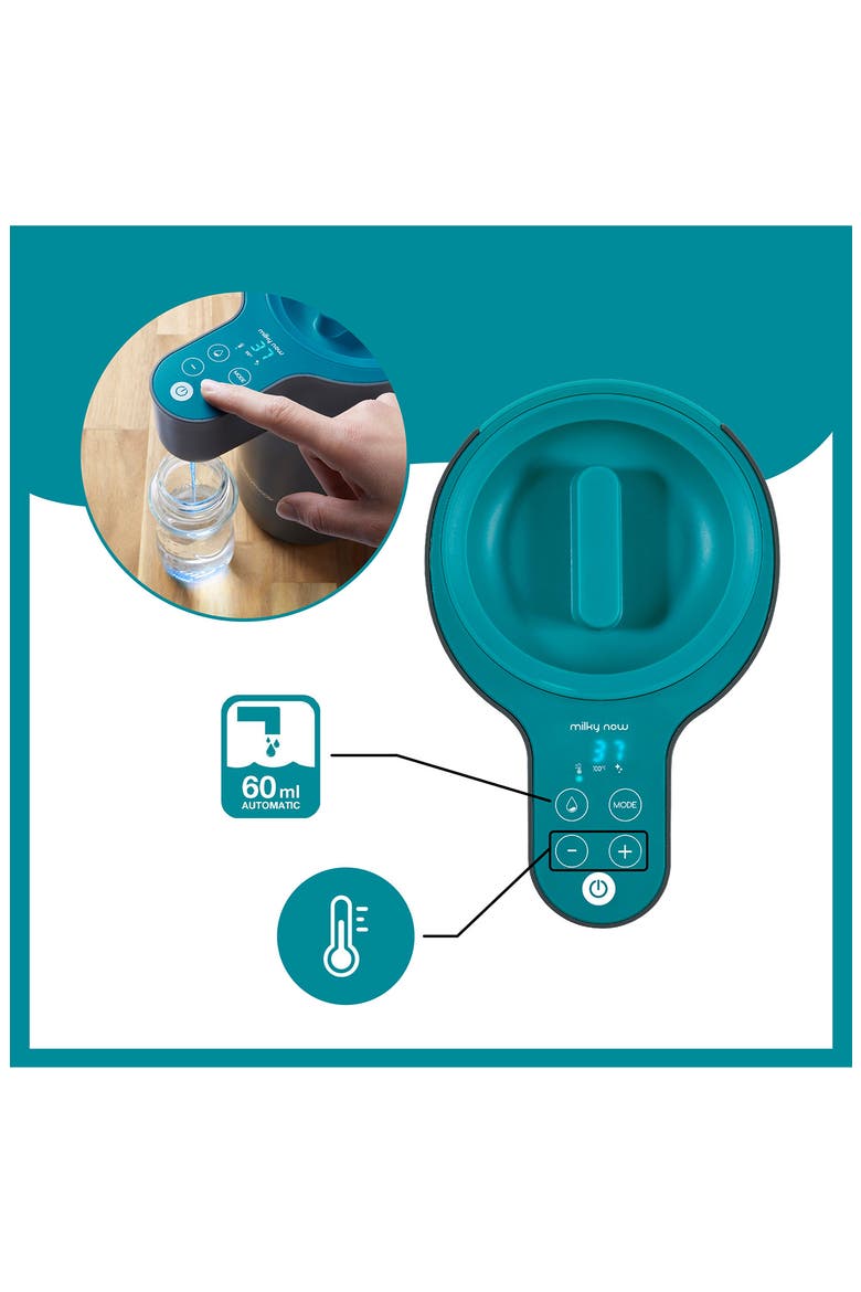 Milky Now Instant Water Dispenser for Baby Bottles, Alternate, color, BLACK