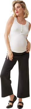 Ingrid & Isabel Wide Leg Ankle Maternity Pant