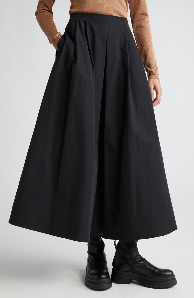 Max Mara Renoir Pleated Midi Skirt, Alternate, color,