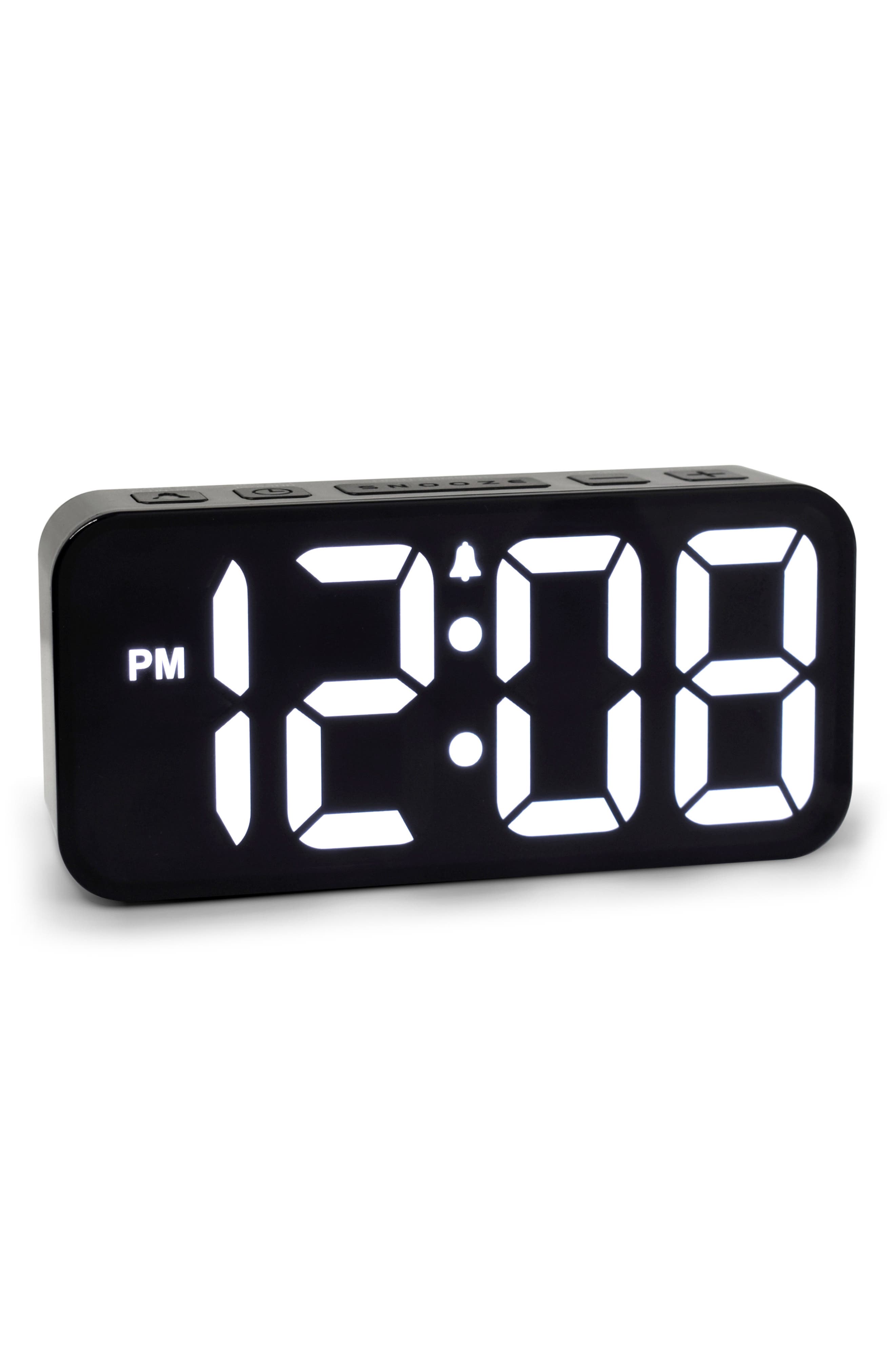 Westclox Red/Green/Blue Display Alarm Clock
