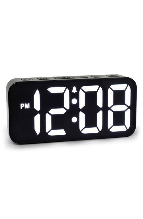 Red/Green/Blue Display Alarm Clock