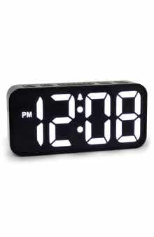 Westclox Red/Green/Blue Display Alarm Clock