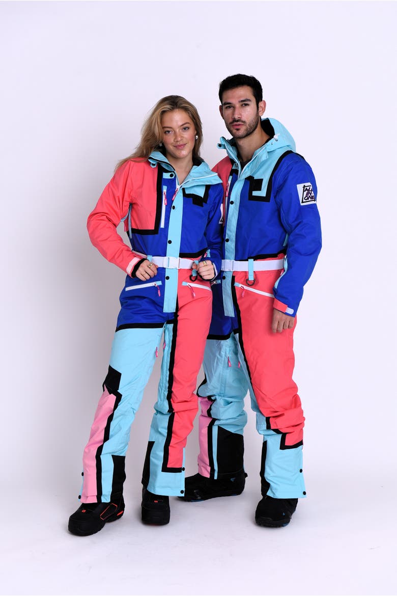 Penfold x OOSC Women's Ski Suit, Alternate, color, Color-blocked panels of