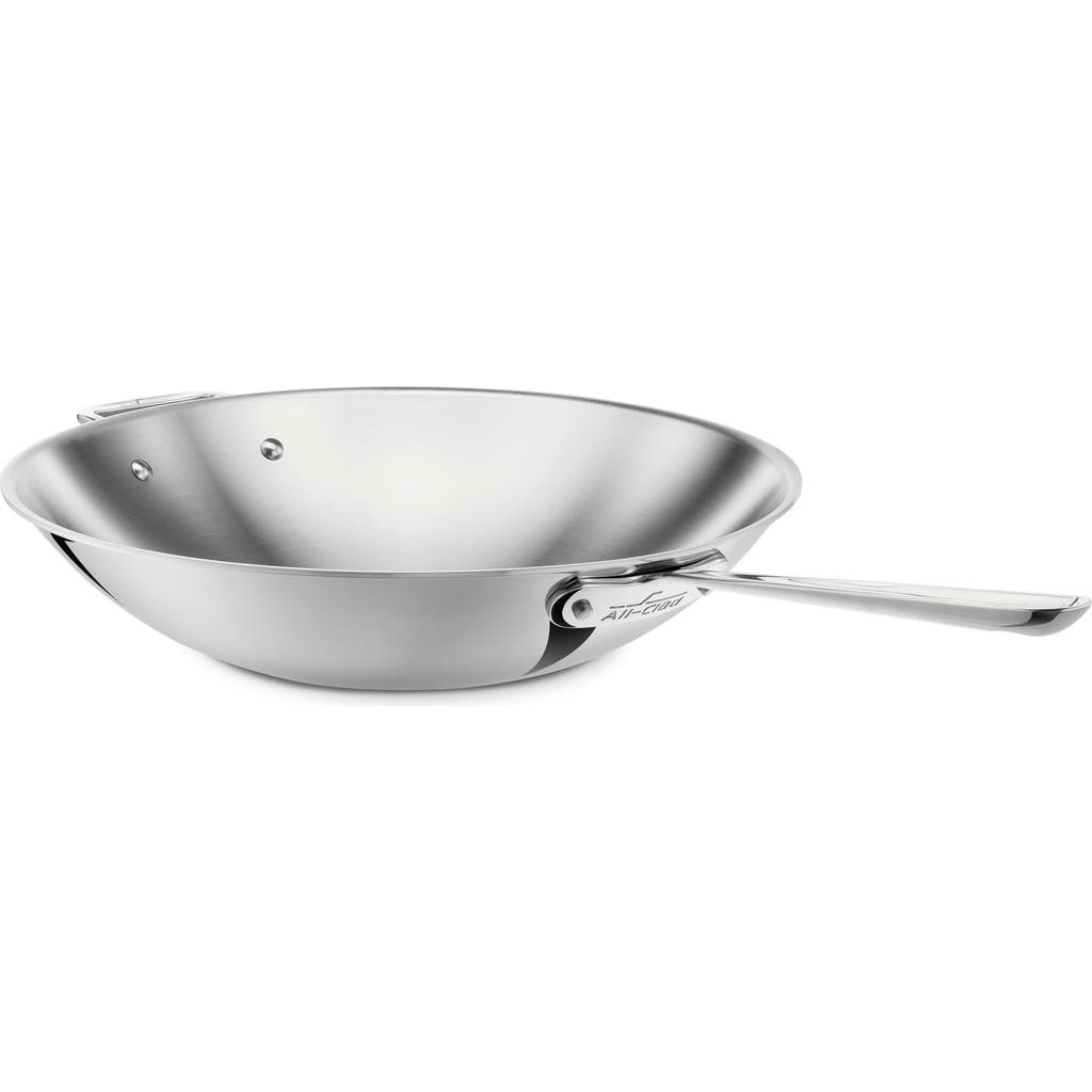 All-Clad D3 14-Inch Wok in Silver  product