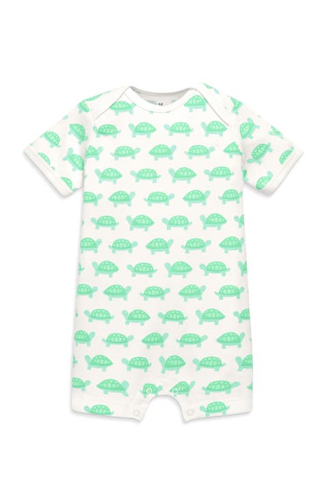 Organic Animal Friends Babysuit Shortie
