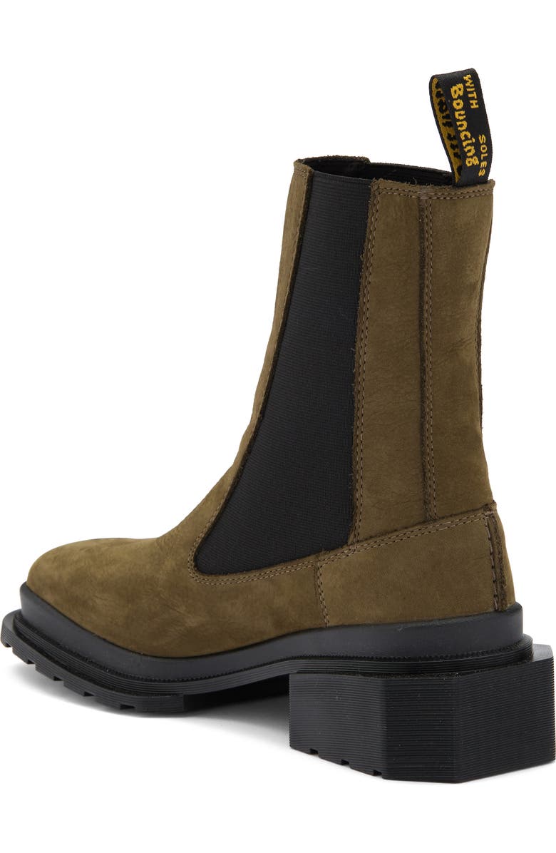 Dr. Martens Maybole Tall Chelsea Boot, Alternate, color, Dms Olive Buttersoft