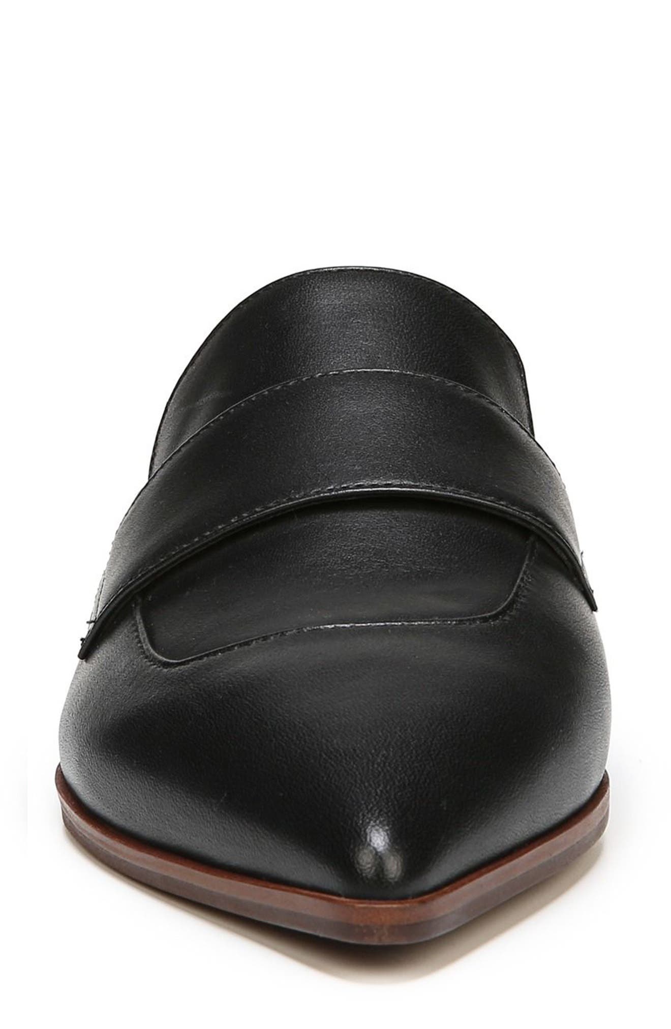 Palmer Mule, Alternate, color, BLACK LEATHER