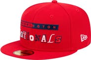 New Era Men's New Era Red Washington Nationals Ransom 59FIFTY Fitted Hat