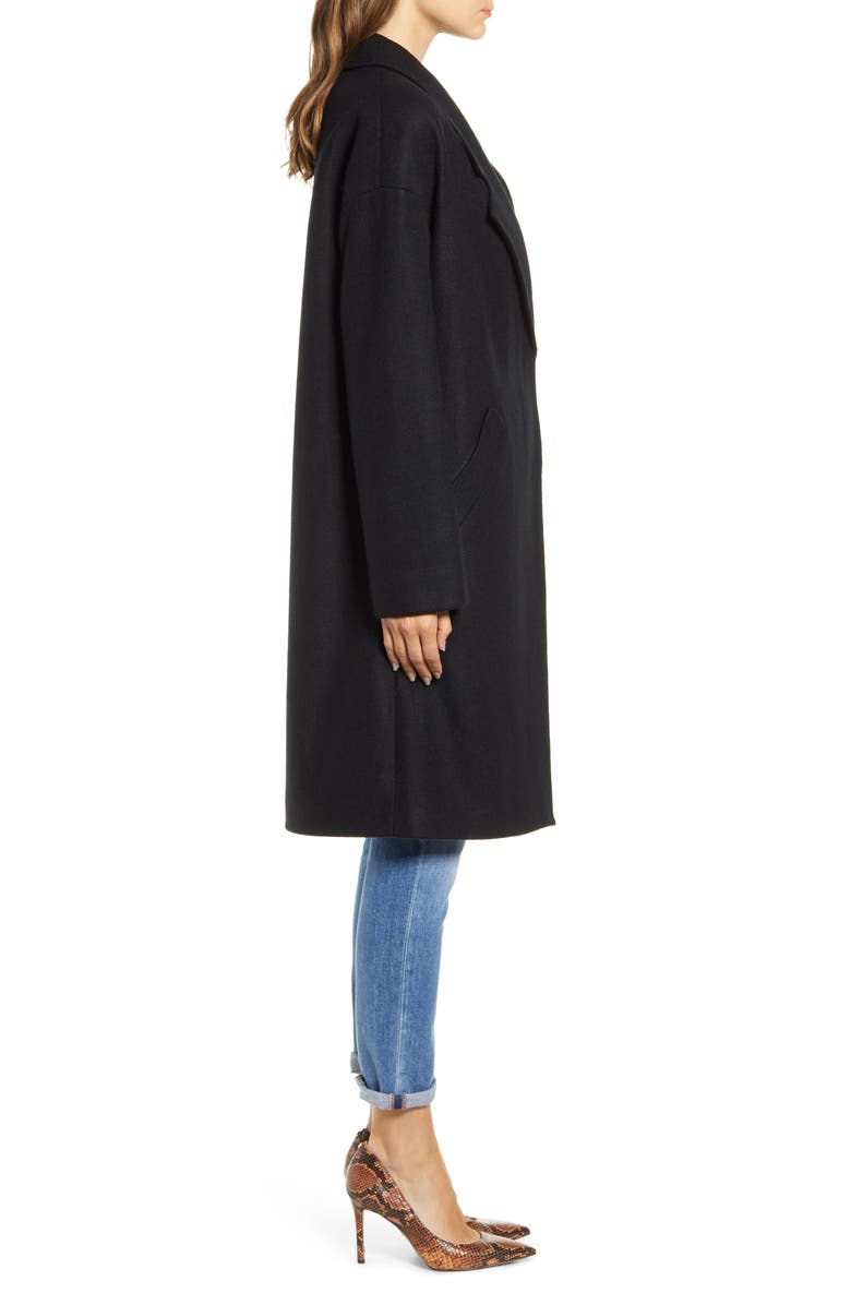 KENDALL + KYLIE Brushed Coat, Alternate, color,