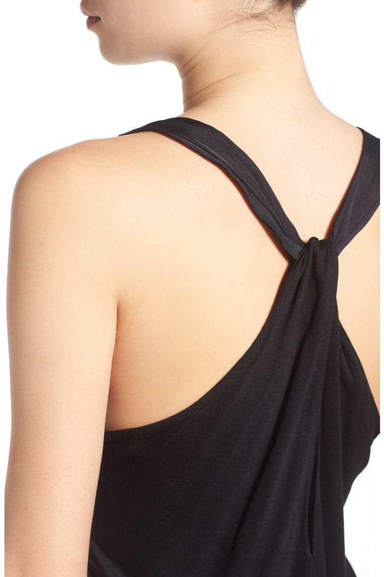 Twist Back Tank, Alternate, color, BLACK
