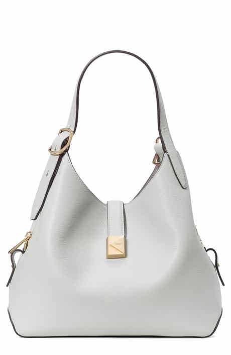 deco pebbled leather shoulder bag