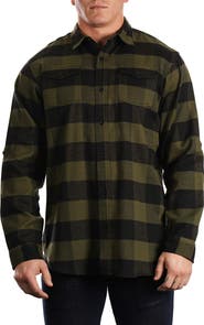 BURNSIDE Plaid Flannel Shirt