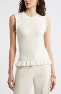 Nordstrom Ruffle Sweater Tank