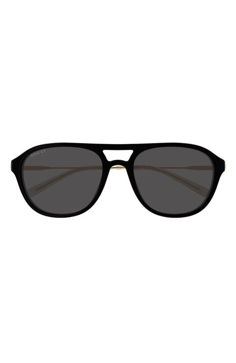 GG2254SK 57mm Polarized Gradient Navigator Sunglasses