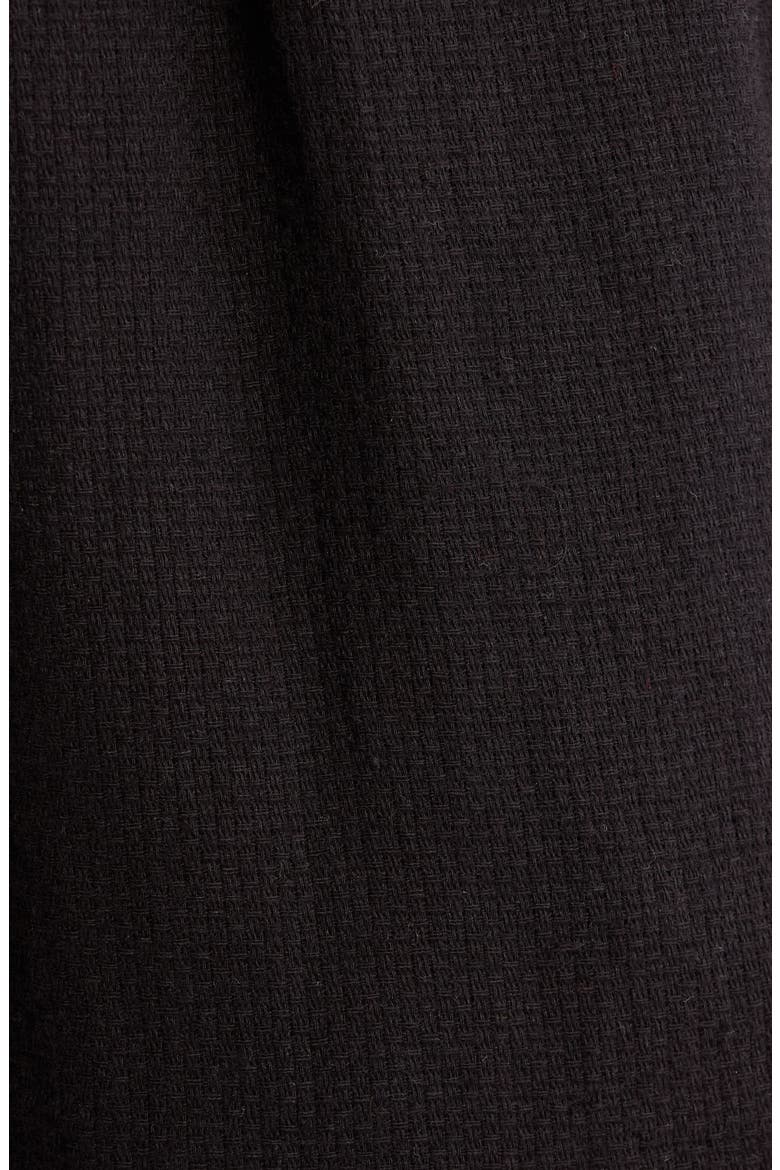 Tie Waist Cover-Up Shorts, Alternate, color, BLACK