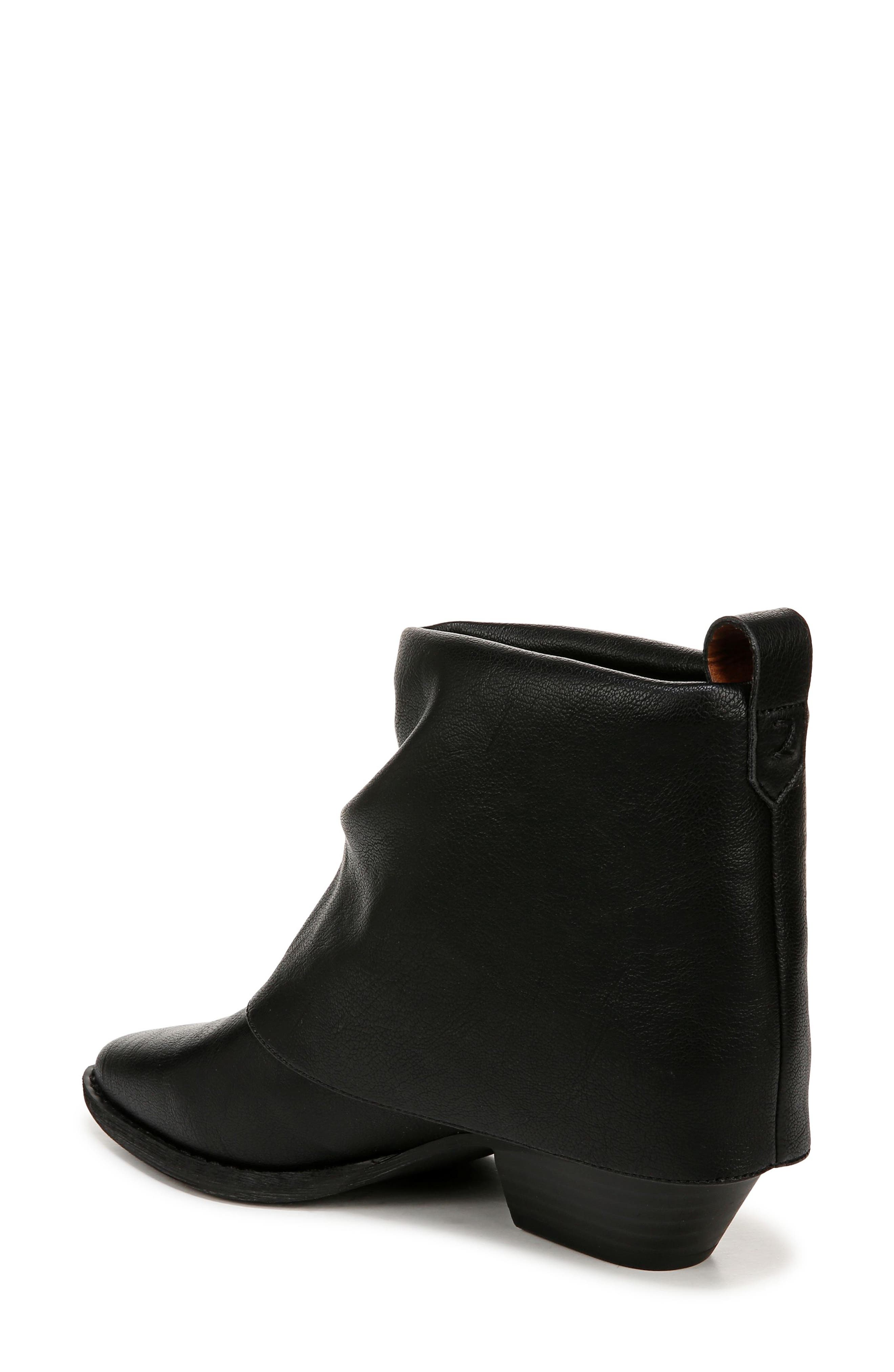 Zodiac Malina Snake Embossed Western Bootie, Alternate, color, Black