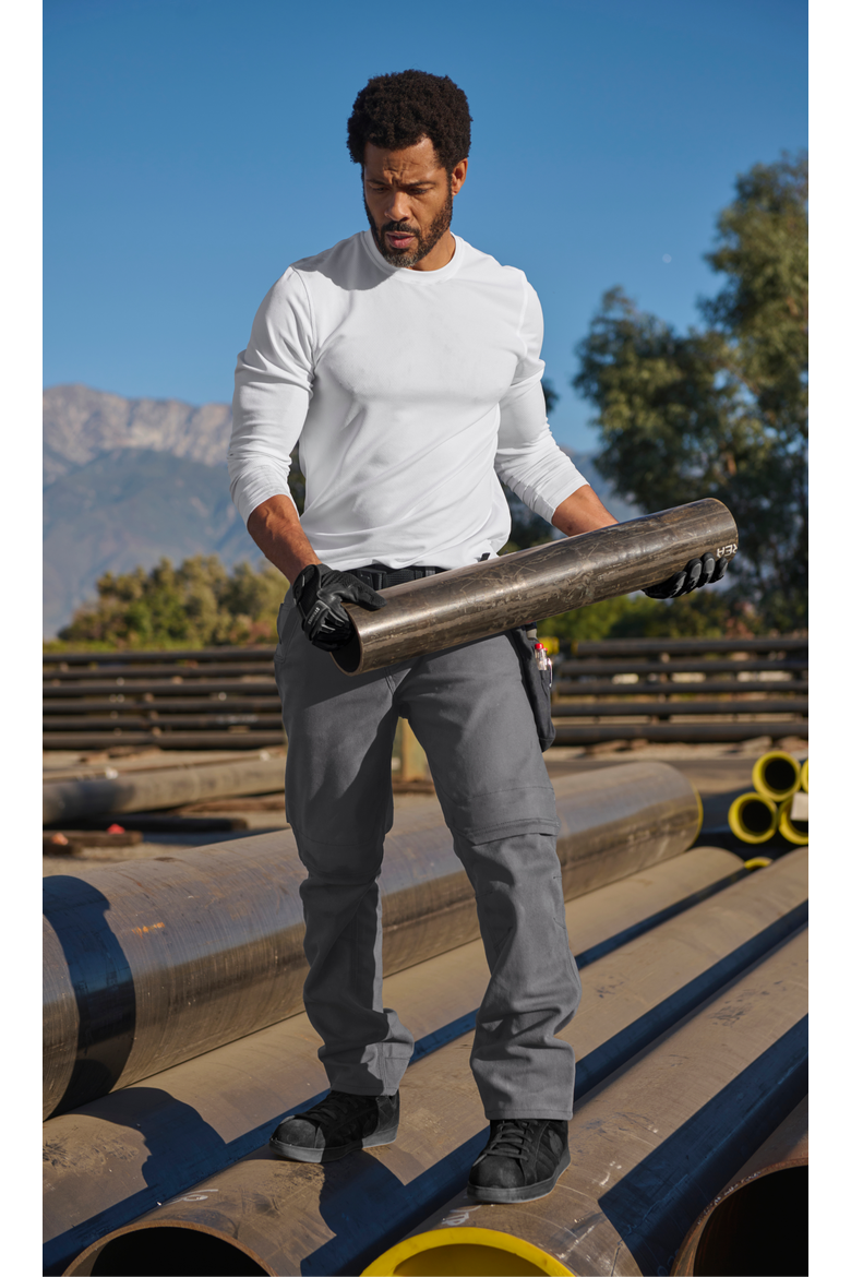Performance Long Sleeve Shirt, Alternate, color, White