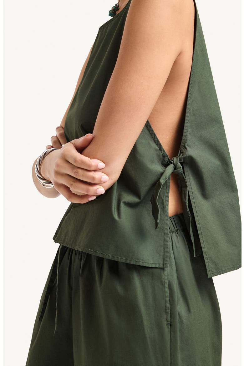 Parker Organic Cotton Tank Top, Alternate, color, FOREST