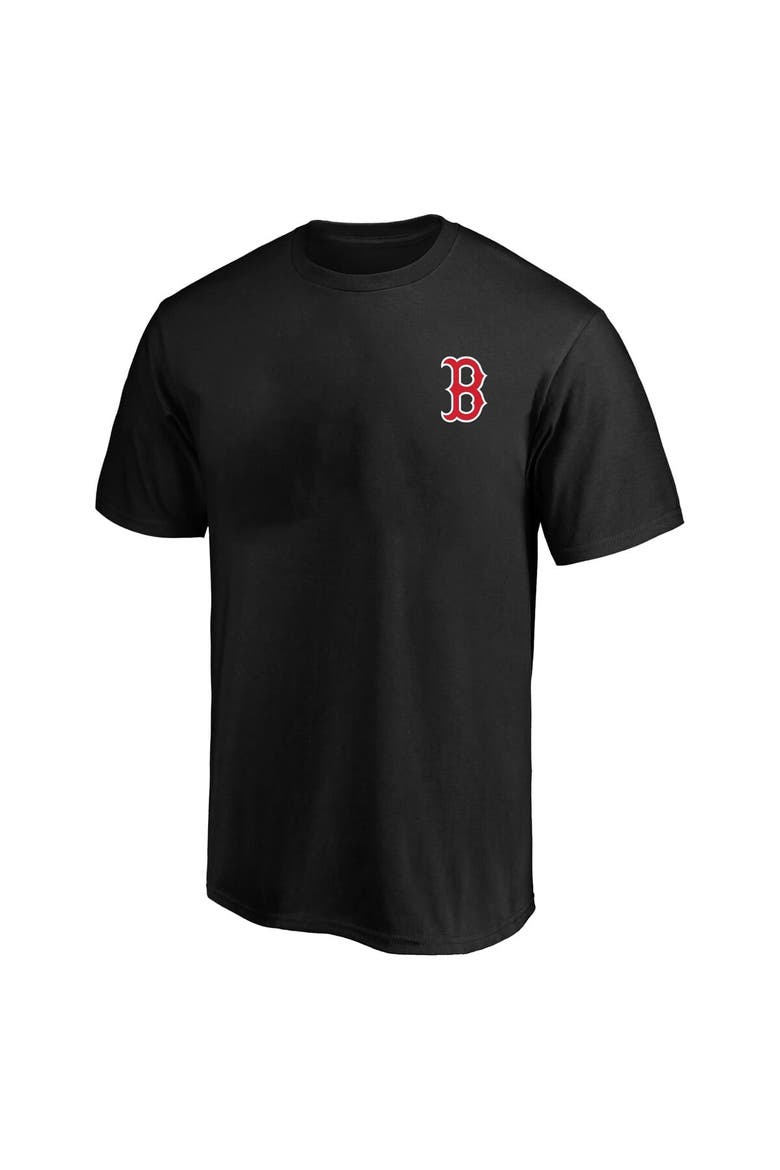 Men's Profile  Black Boston Red Sox Big & Tall Two-Sided Graphic T-Shirt, Alternate, color, Black