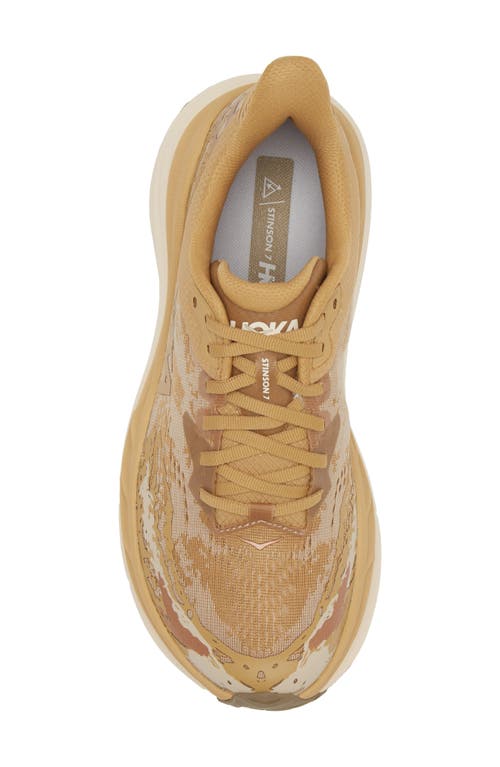 Hoka Stinson 7 1141530-whf Sneakers Men Wheat Trail Running Shoes Dwa362 In Sand