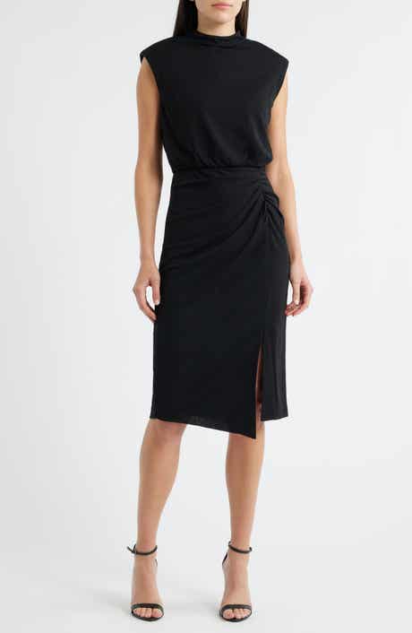 Ruched Knit Dress