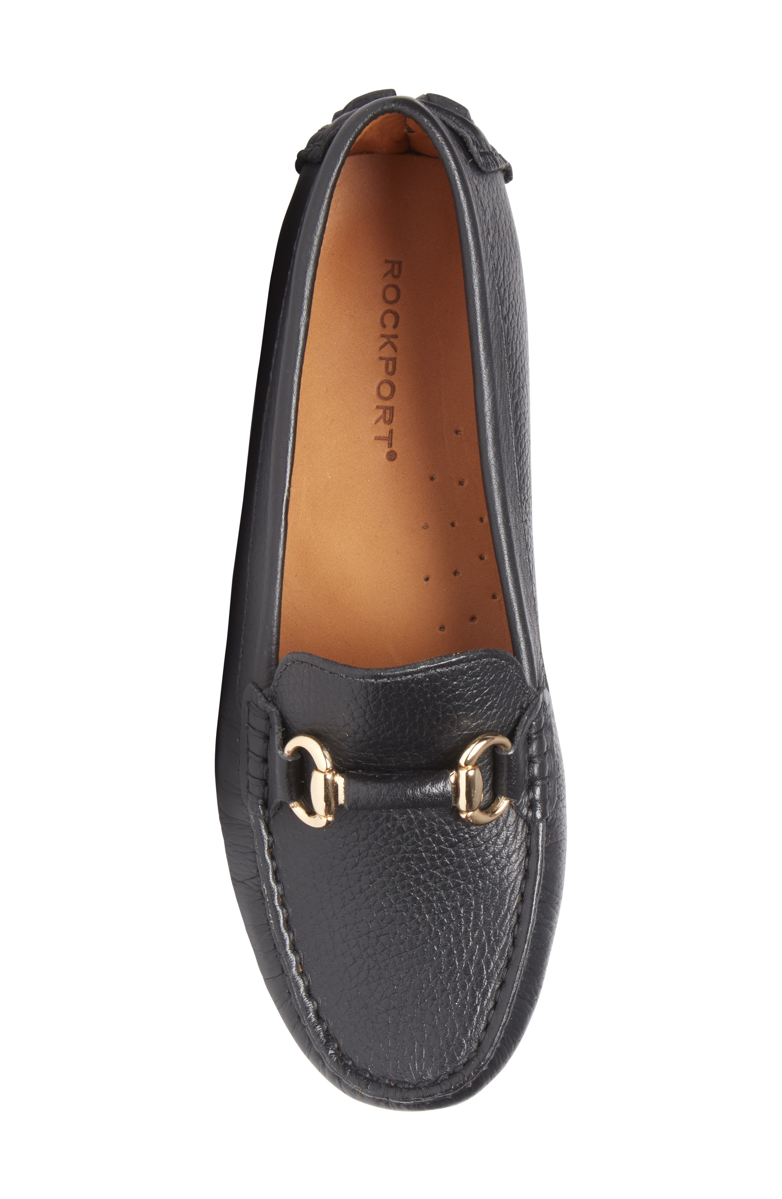Bayview Bit Keeper Flat, Alternate, color, BLACK LEATHER