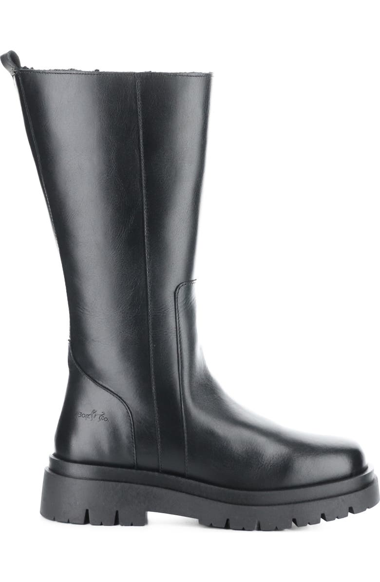 Bos. & Co. Marie Platform Boot, Alternate, color, Black Feel/ Murta Faux Fur