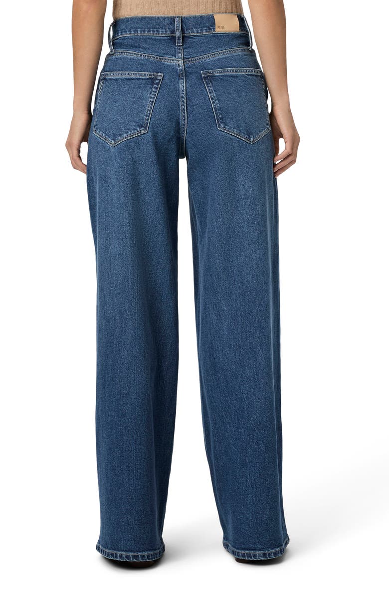 PAIGE Cameron V-Yoke High Waist Super Wide Leg Jeans, Alternate, color, Katerina