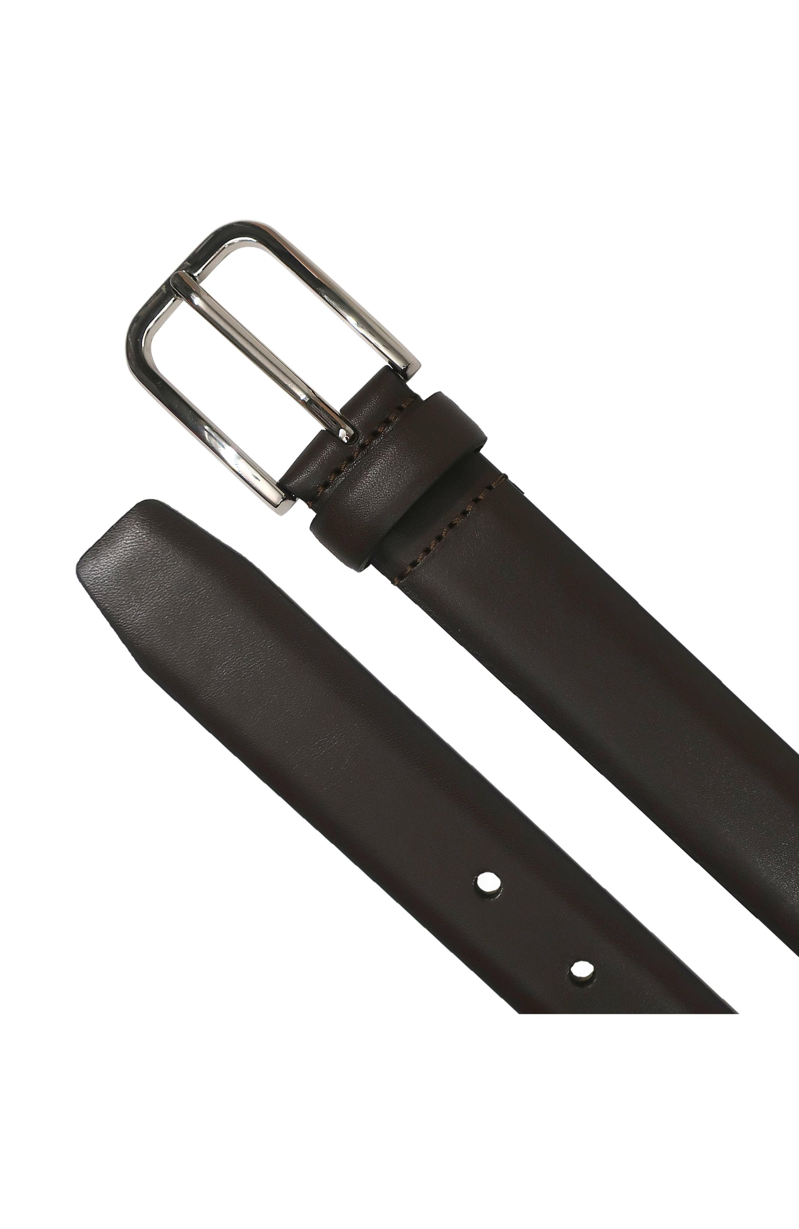 Brooks Brothers Smooth Calf Leather Belt (Men) | Nordstrom