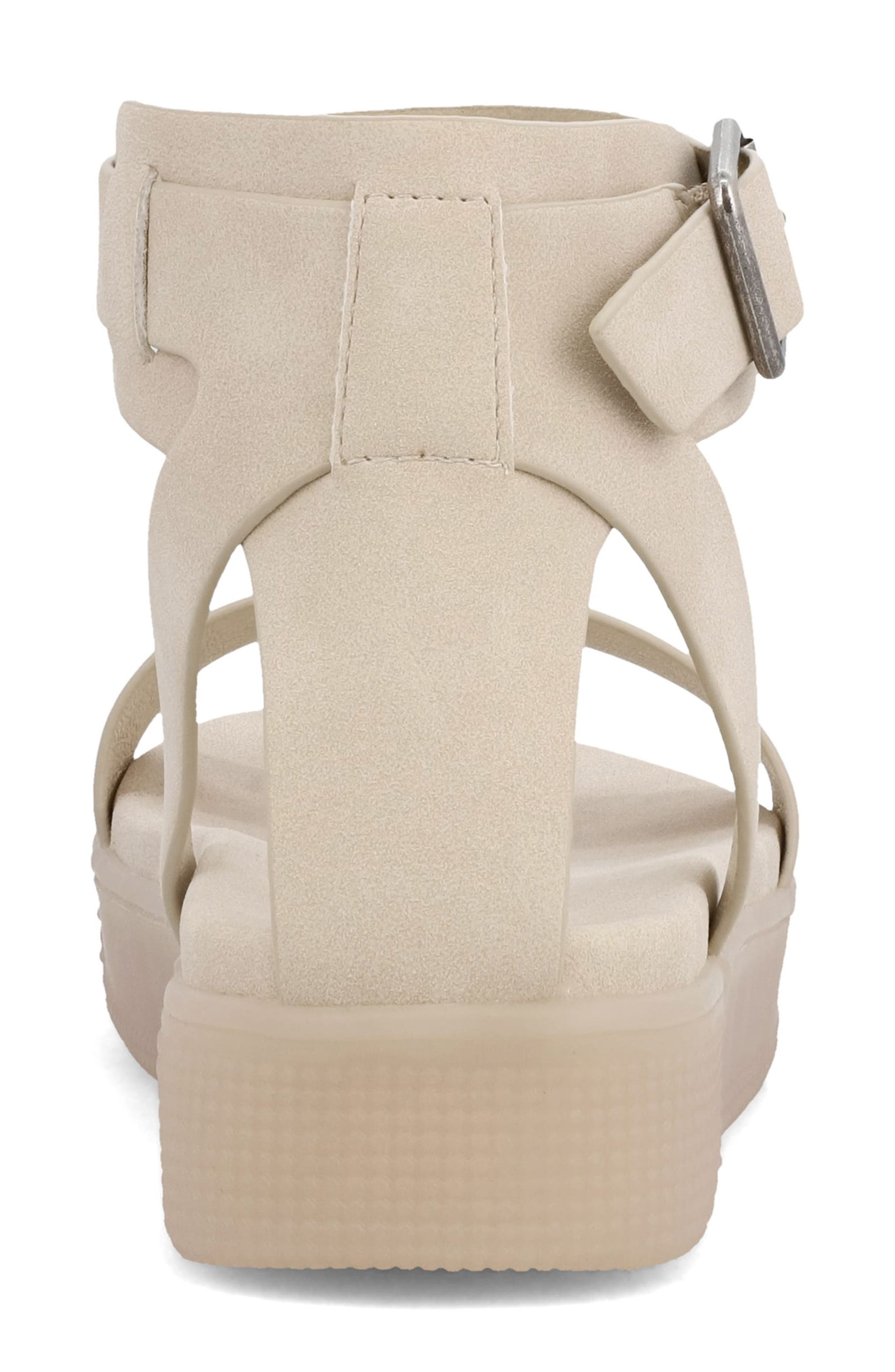 MIA Ellen Platform Sandal, Alternate, color, Ecru