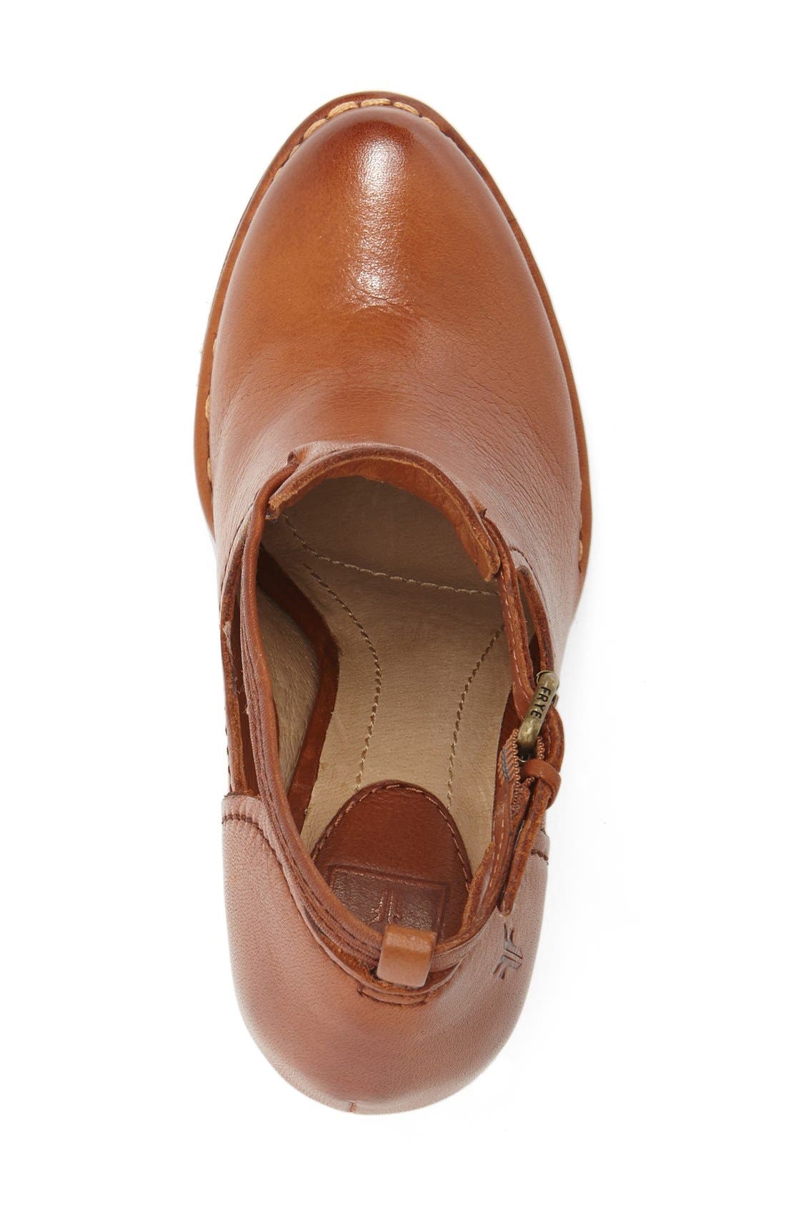'Margaret' Bootie, Alternate, color, WHISKEY LEATHER