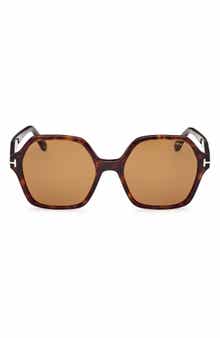Romy 56mm Geometric Sunglasses