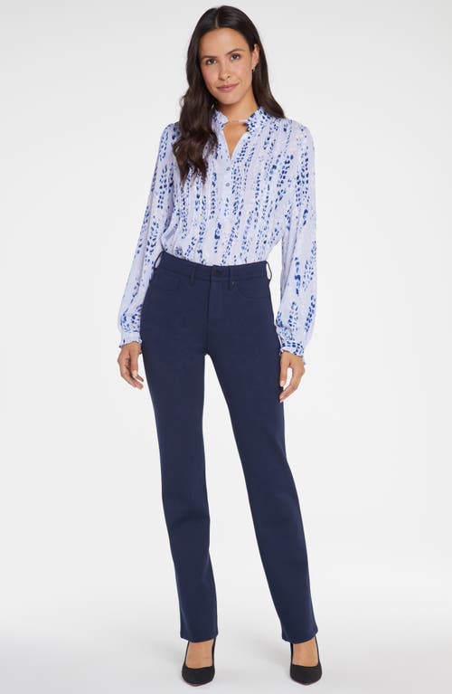 Nydj Sculpt-her™ Marilyn Straight Leg Pants In Blue