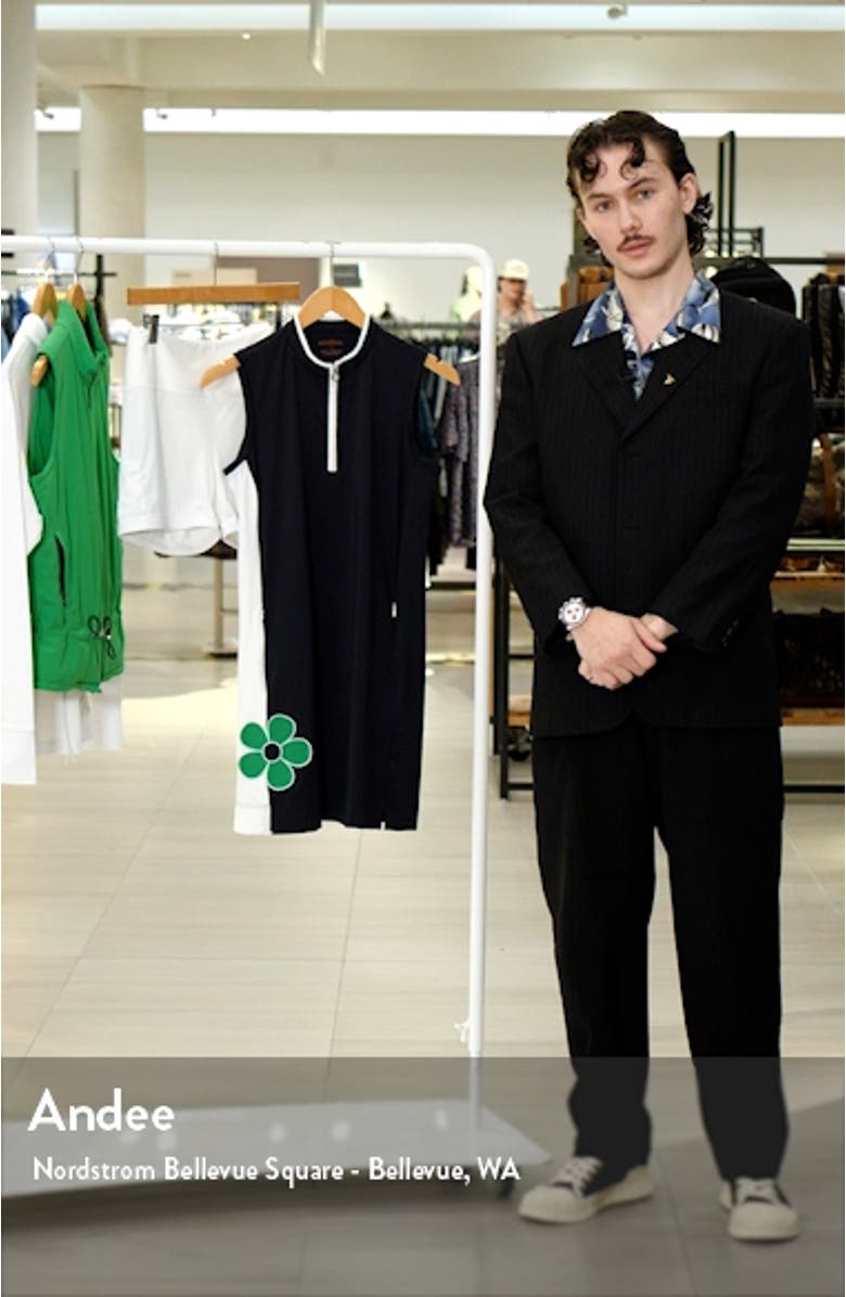 Mod Colorblock Golf Minidress, sales video thumbnail