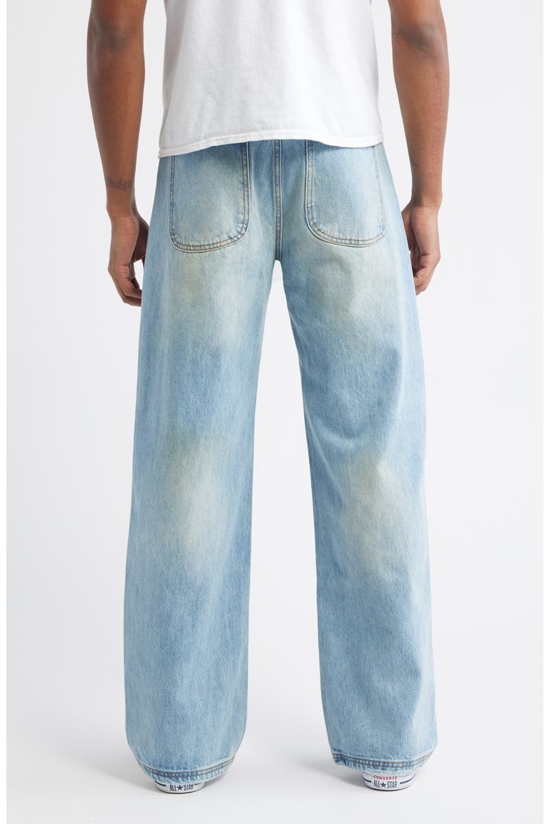 Ripped Baggy Straight Leg Jeans, Alternate, color, ALL DAY INDIGO